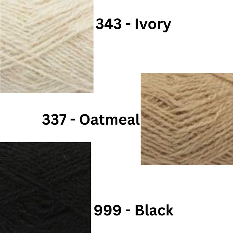 Shetland 4 ply yarn, Scottish Shetland knitting yarn, pure wool, fingering weight, 2 ply knitting wool, natural weaving yarn image 8