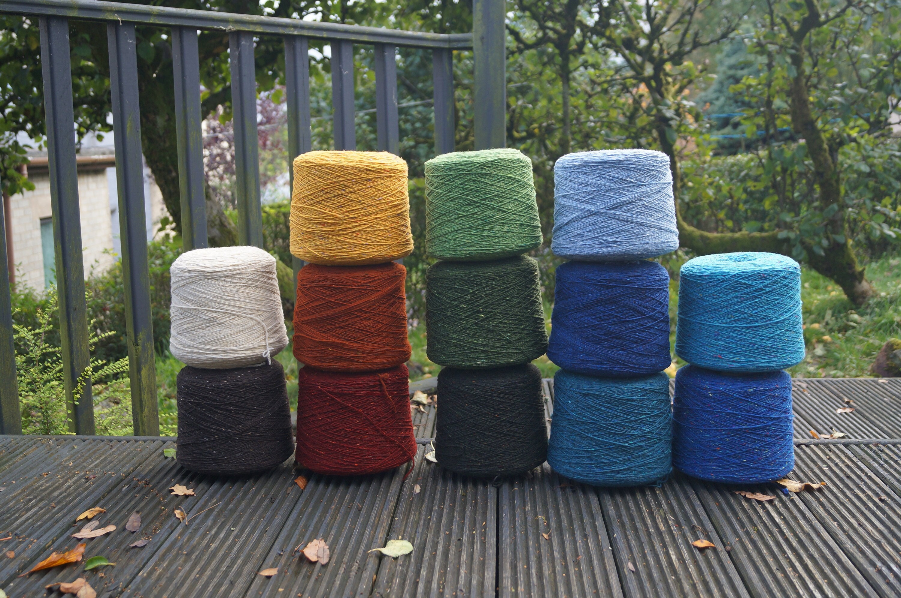 Merino yarn, Soft donegal tweed yarn, irish tweed knitting yarn, pure wool, fingering weight, 50 gm knitting wool, natural weaving yarn