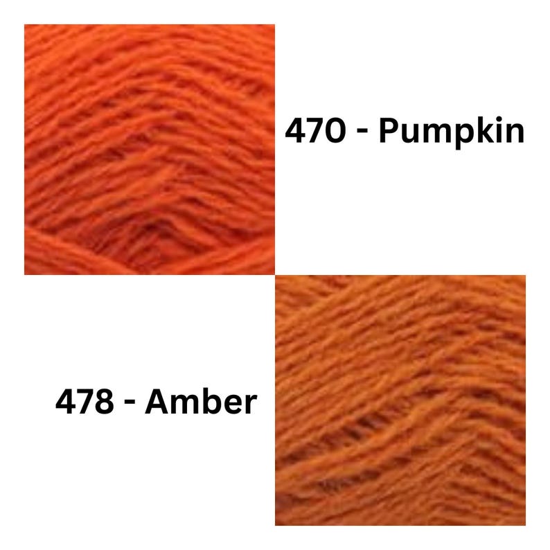 Shetland 4 ply yarn, Scottish Shetland knitting yarn, pure wool, fingering weight, 2 ply knitting wool, natural weaving yarn image 3