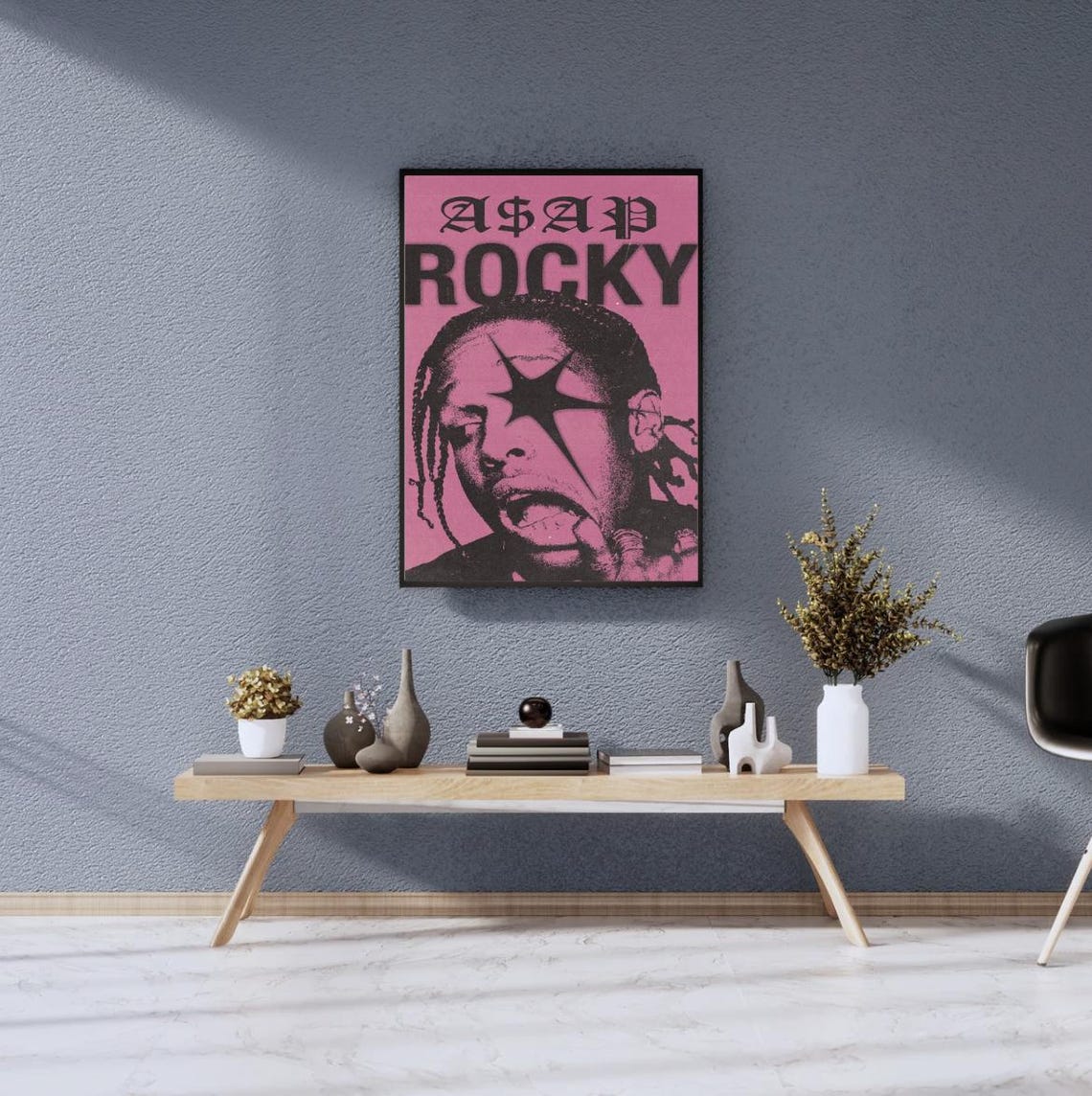 ASAP Rocky Digital Poster | 8x10 Instant Download | Music Wall Art ...