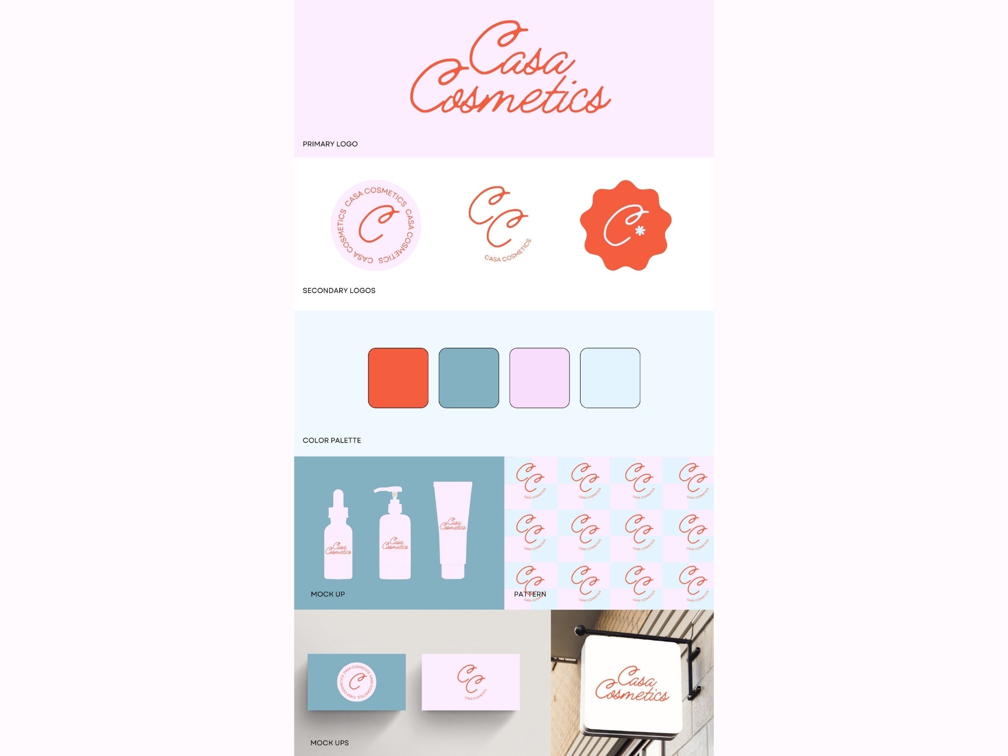 Editable Branding Kit Canva Template | DIY Color Font | Retro Digital ...