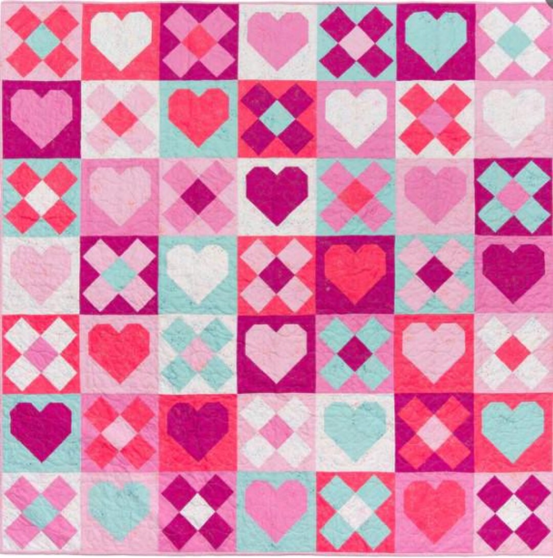 Be Mine Quilt Pattern 40097 Paper Pattern - Etsy