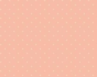 Rose and Violet's - Bouquet des Fleurs Dots Peach with White Dot- 70612