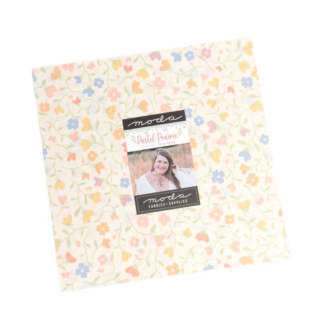Pastel Prairie- My Sew Quilty Life - Layer Cake 80215 - Etsy