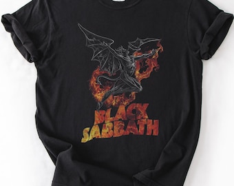 Ozzy T-shirt Vintage Rare Concert Tour Ozzfest Shirt Black Sabbath