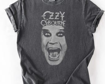 Vintage 80s Ozzy Osbourne 1988 Japan Tour DISTRESSED T-shirt Vintage 80s Ozzy Osbourne 1988 Japan Tour DISTRESSED T-shirt