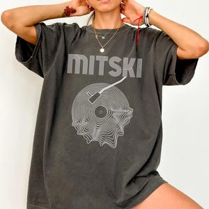 Mitski Shirt Stylish Merch Hoodie Sweatshirt Mitski Fan Gift Unique Album Cover Art Tee Perfect for Fans Ideal Mitski Washing Machine Heart