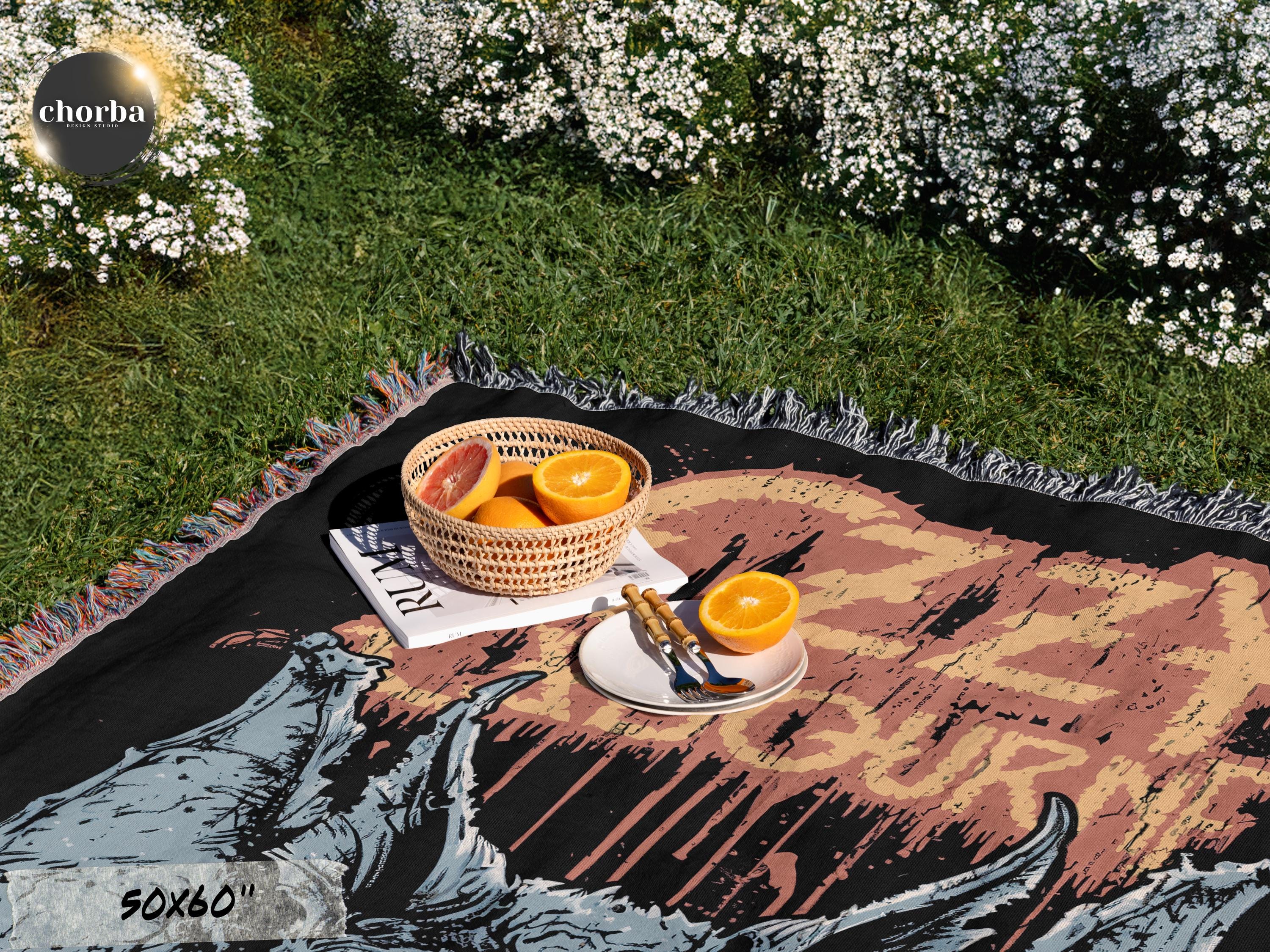 Ozzy Osbourne Woven Blanket: Goth Heavy Metal Rock Band Throw - Etsy