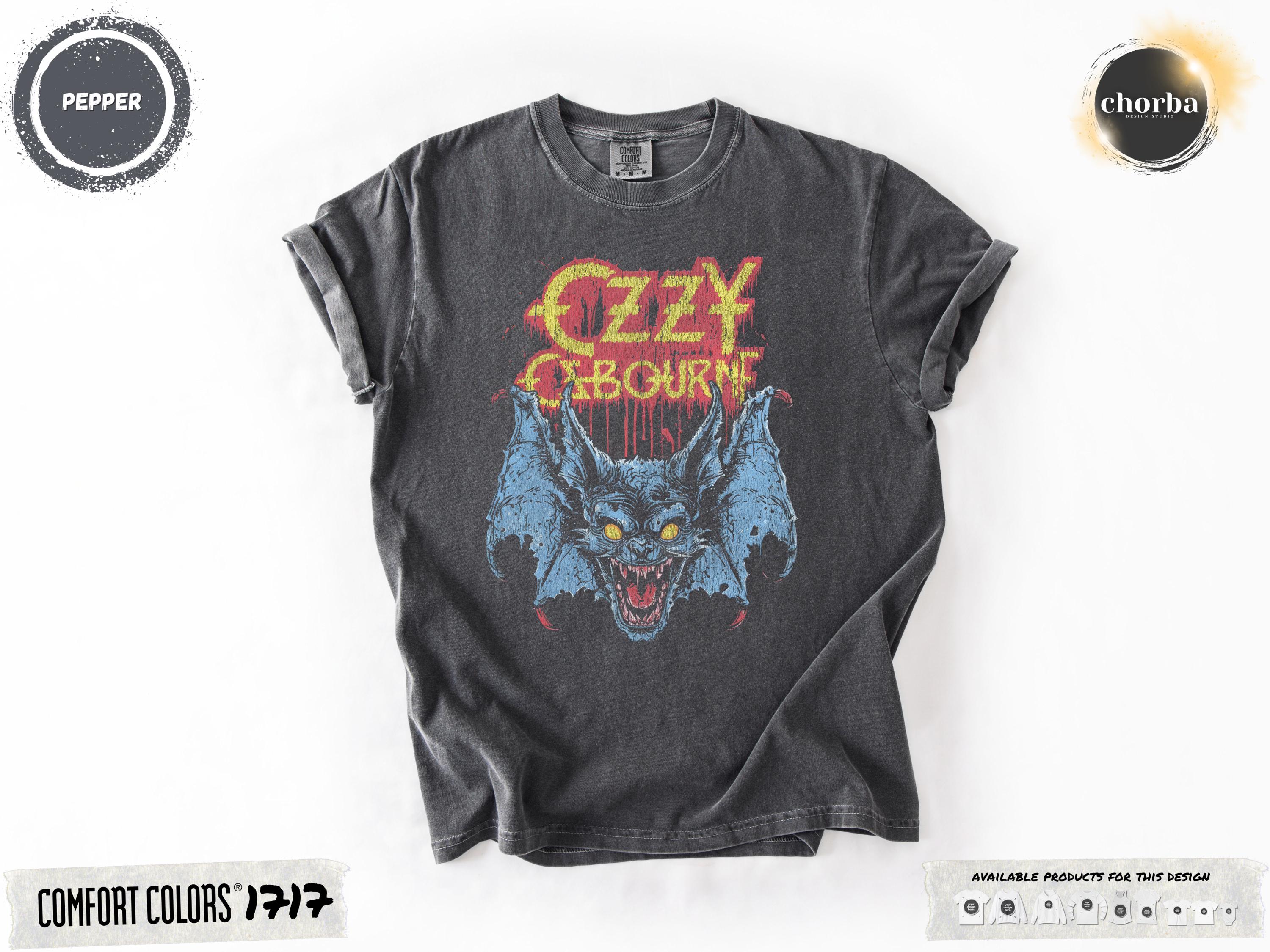 Ozzy Osbourne Comfort Colors T-shirt: Vintage Rock Tee, Metal Fan