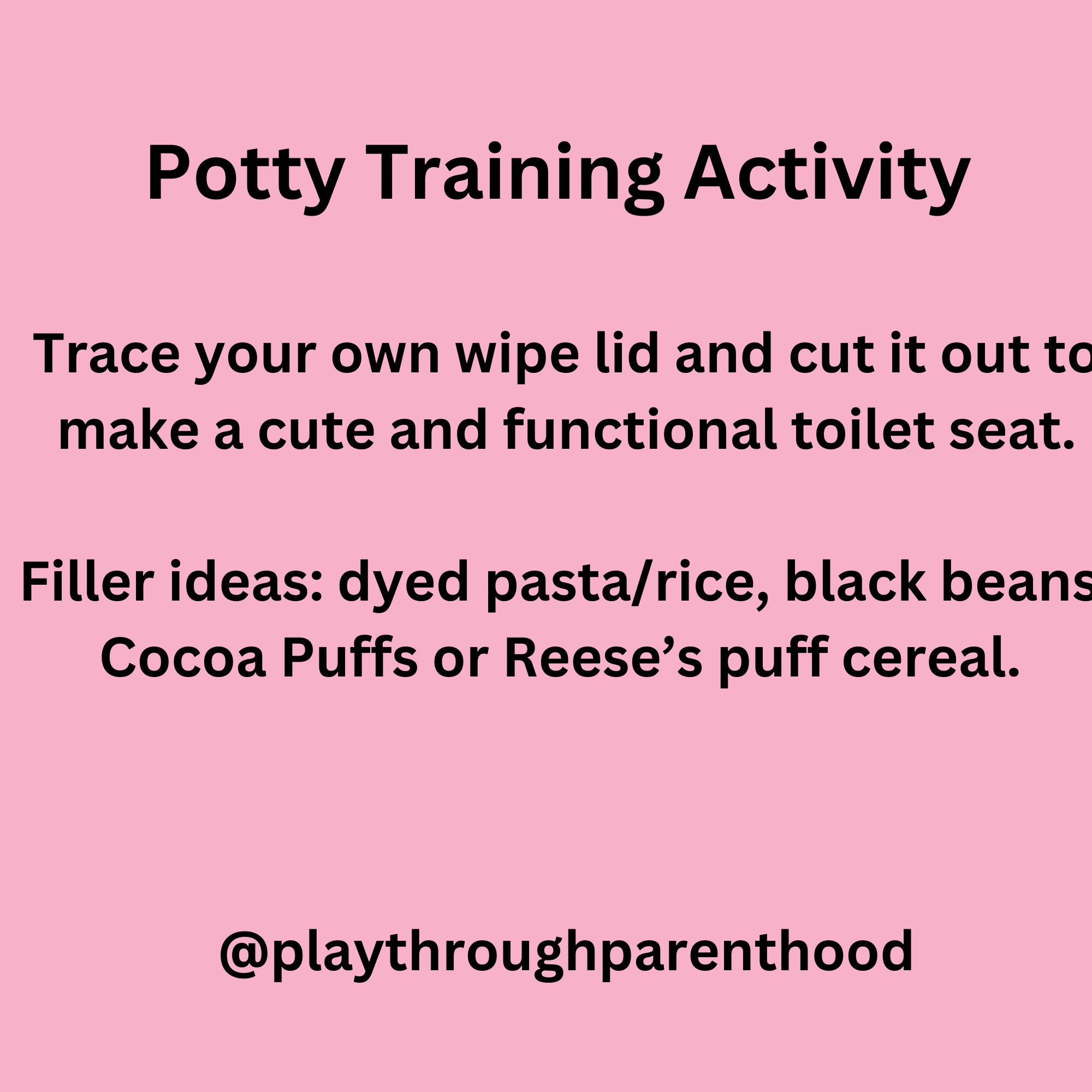 Flisat Potty Training Printable Insert Etsy