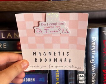 Holographic Magnetic Bookmark: Do I Read Too Much? No.