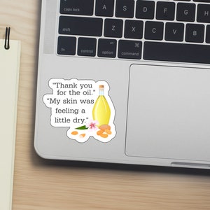 Rowan Quote-Officially Licensed-ToG-Vinyl Sticker