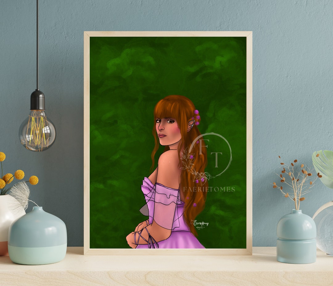 elain-acotar-fan-art-print-etsy