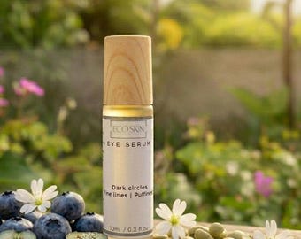 Under Eye Serum | Dark Circles | Puffiness | Eye Bags | Blueberry + Coffee Seed Oils | Natural