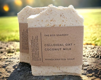 Collodial Oat & Coconut Milk 'The Ezcema One' | Luxury | High Quality | Handmade | Artisan | Cold Pressed | Vegan | Natural