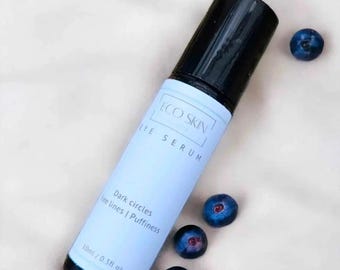 Under Eye Serum | Dark Circles | Puffiness | Eye Bags | Blueberry + Coffee Seed Oils | Natural