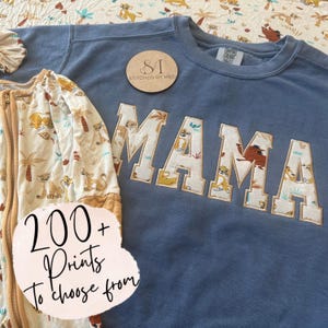 Custom Little Sleepies Embroidered Sweatshirt