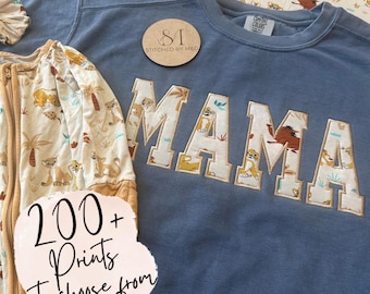 Custom Little Sleepies Embroidered Sweatshirt