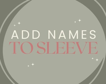 Lägg till namn på tröjans ärm