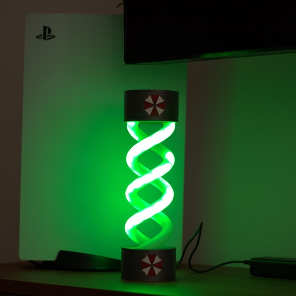 Lampe LED Resident Evil T-Virus - Lumière RVB inspirée d'Umbrella Corporation