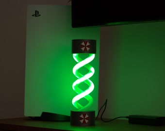 Resident Evil T-Virus LED Lamp - Umbrella Corporation Inspired RGB Light