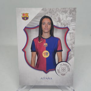 AITANA BONMATI Topps FC Barcelona 125.º aniversario 2024. Tarjeta de fútbol. Envío combinado.