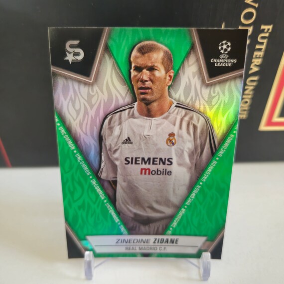 Zinedine Zidane Topps Superstars 2023. Real Madrid. Soccer Card