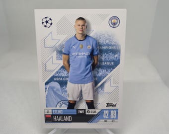 アーリング・ハーランド 直筆サイン入りカード RPC ミント。 - Etsy 日本