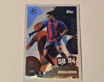 ロナウジーニョ Topps FCバルセロナ125周年記念 2024年サッカーカード