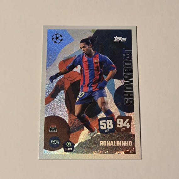 ロナウジーニョ「ショーボート」Topps Match Attax 25/26