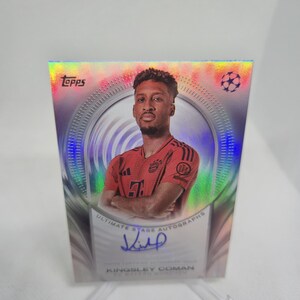 Autografo di Kingsley Coman "Ultimate Stage", Topps UCC Ultimate Stage 2024/25. Bayern Monaco. Carta da calcio. Spedizione combinata. Leggi informazioni.
