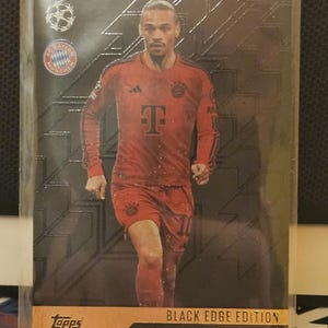 Leroy Sane « Black Edge Edition », Nouveau Topps Match Attax 2024/2025. Carte de football. Carte à collectionner. Expédition combinée. Lisez les informations.