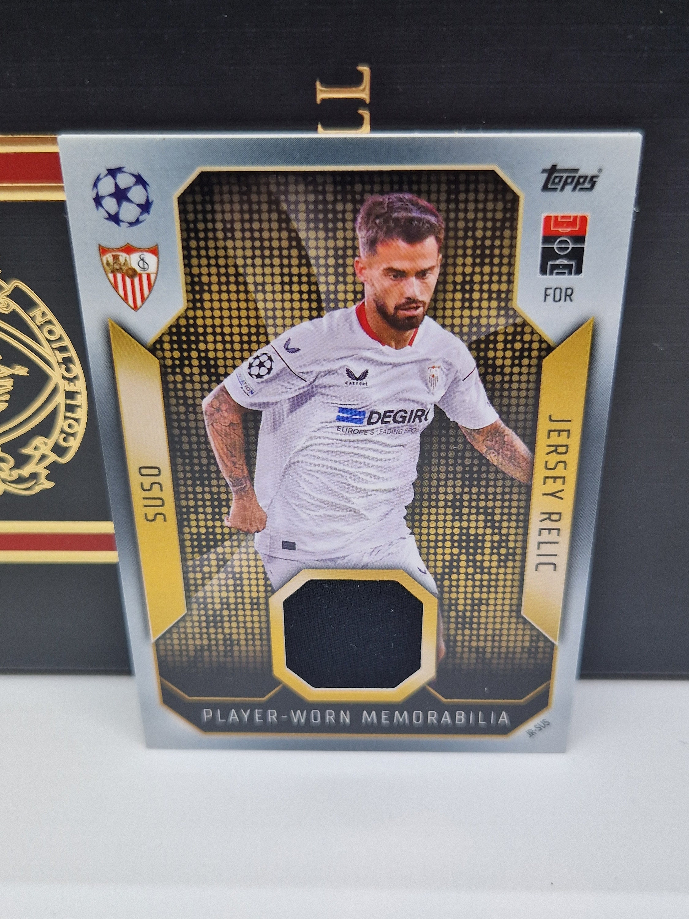 Buy SUSO Jersey Relic, Player Worn Memorabilia, Topps Match Attax