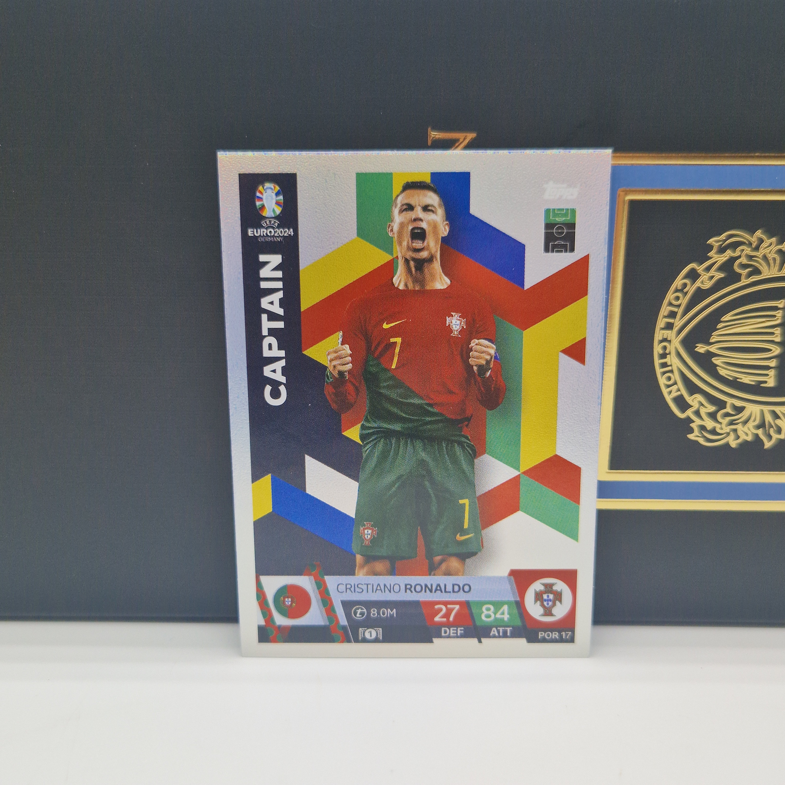 クリスティアーノ・ロナウド「キャプテン」、Topps Match Attax Euro 