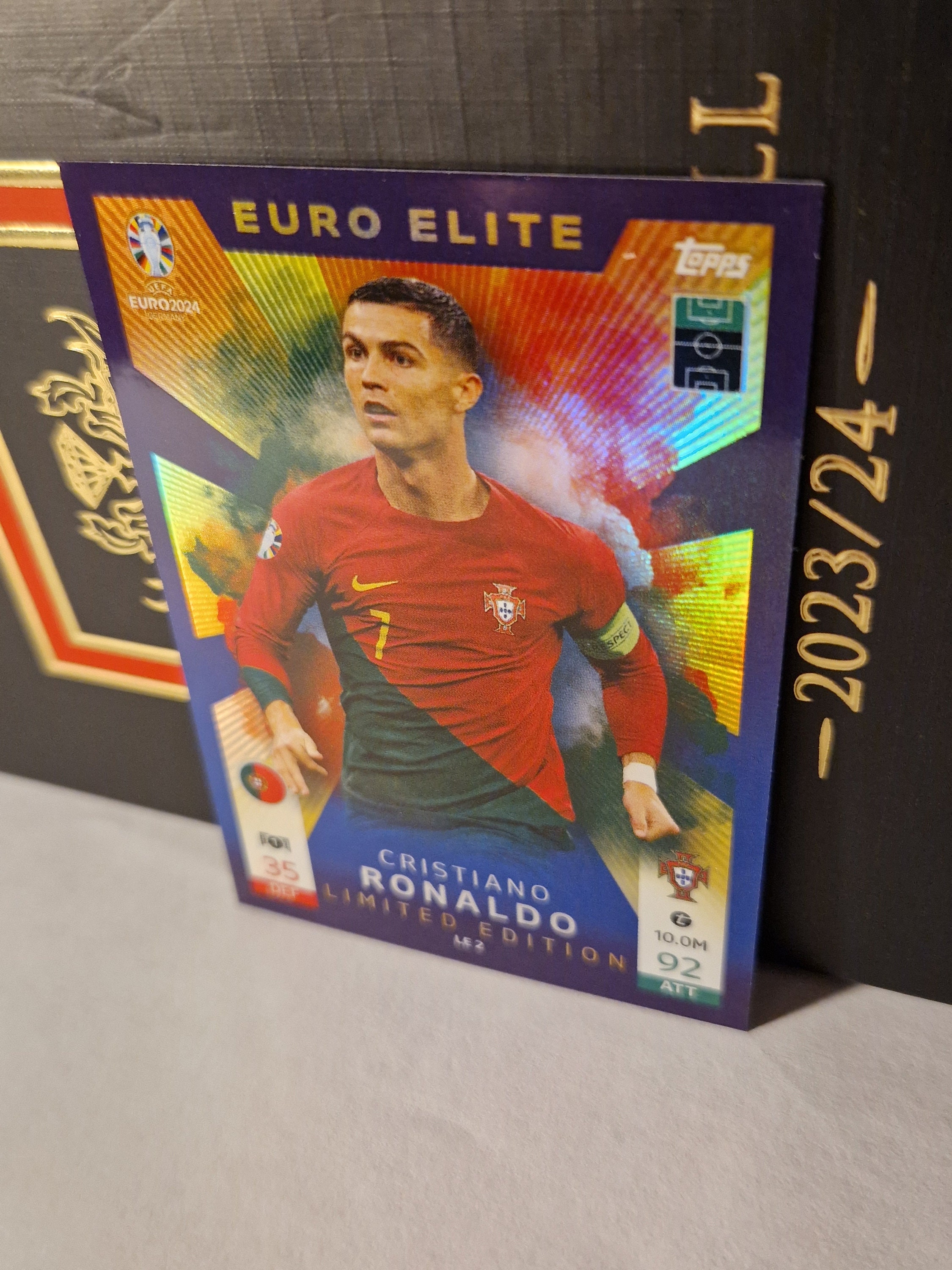 topps クリスティアーノ・ロナウド SPカード クリスティアーノ・ロナウド「ユーロ エリート リミテッド