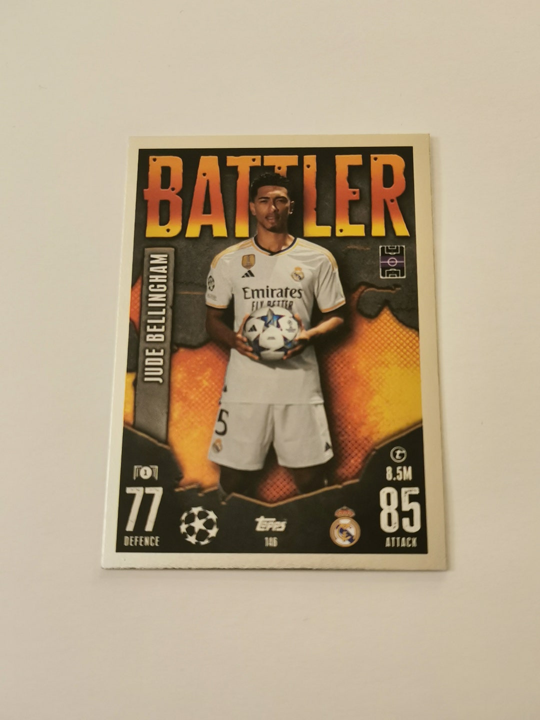 JUDE BELLINGHAM 2023-24 Topps UEFA UCL #112 England Real