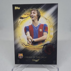 CRUYFF "Il meglio del meglio", 125° anniversario del Barcellona Topps 2024. Carta da calcio. Spedizione combinata.