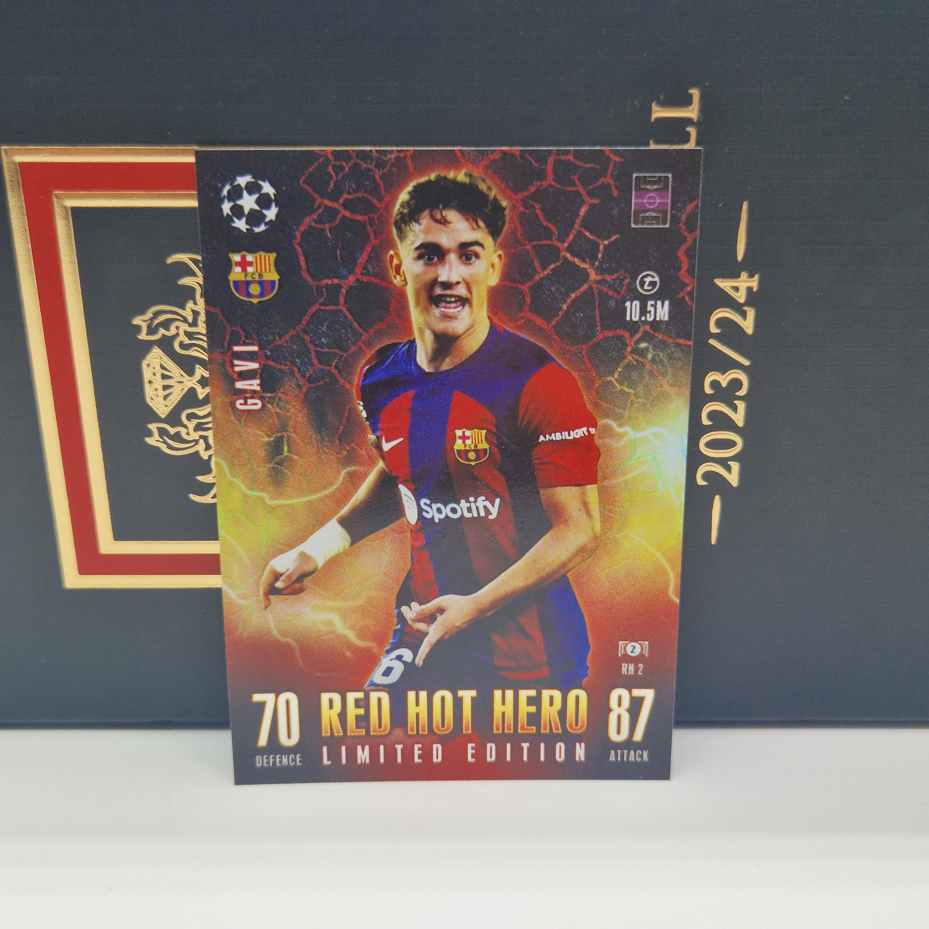 2023-24 Topps UEFA Club Gavi Starball Medallion Relic #SC-GV