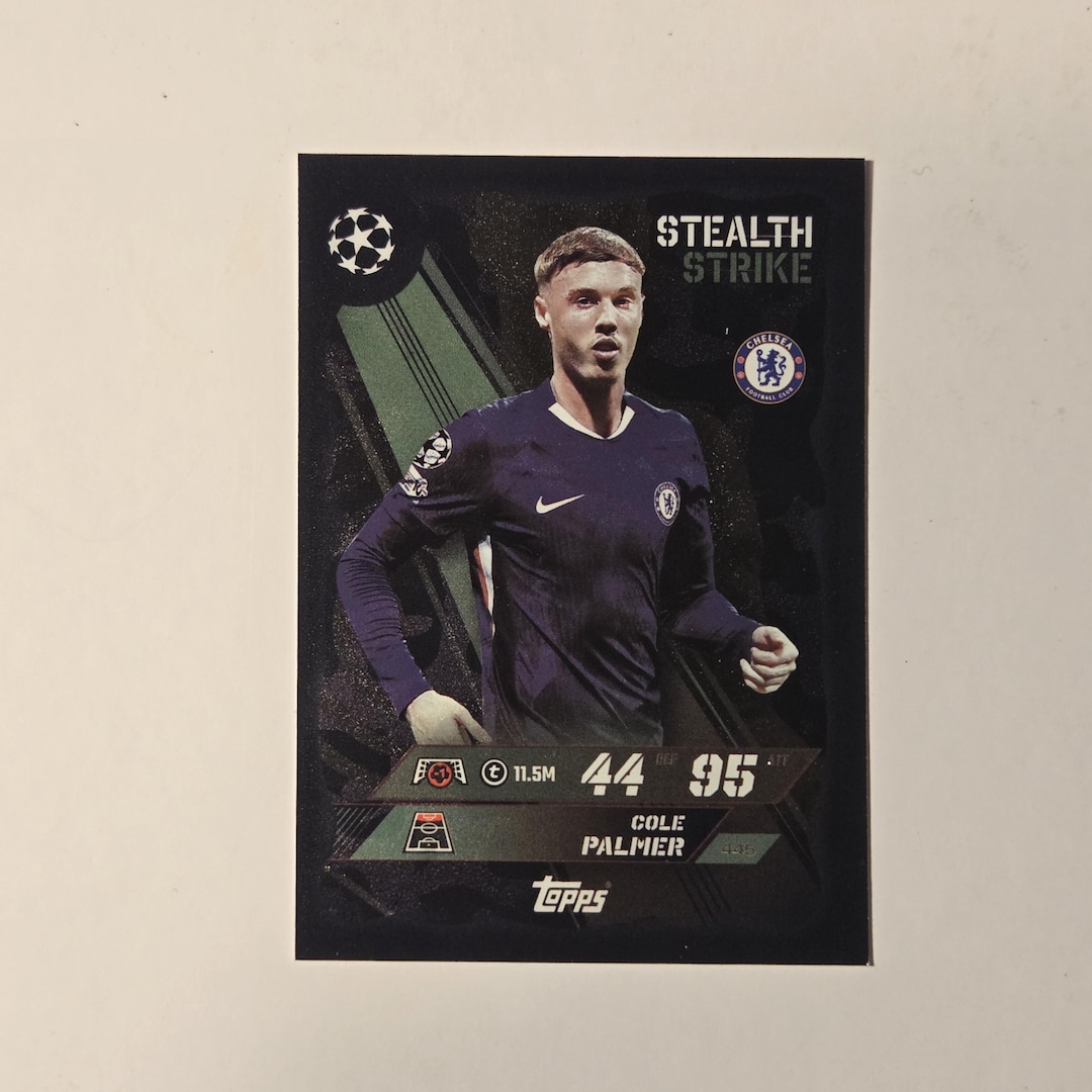 コール・パーマー「ステルス・ストライク」Topps Match Attax 25/26