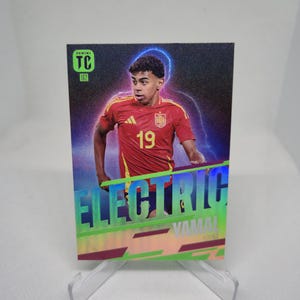 Lamine Yamal "Electric" Panini Top Class FIFA 24/25. Barcelona. Tarjeta de fútbol. Envío combinado. Leer información.