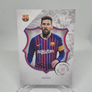MESSI Topps fc Barcelona 125th anniversary 2024. Soccer card. Combined shipping.