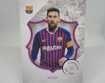 メッシ バルセロナ RP サッカー（フットボール）カード - Etsy 日本