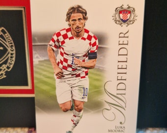 ルカ・モドリッチ 直筆サイン入りサッカーカード - Etsy 日本