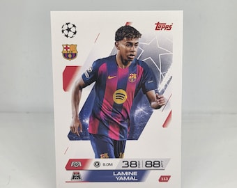 ラミン・ヤマル「ホットプロスペクト」、Topps Match Attax Extra 2024