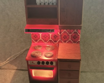Lundby original Kitchen Part with Combined