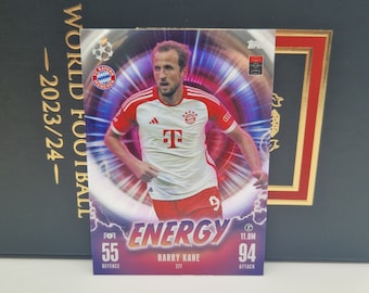 Harry Kane &quot;Energy&quot;, Topps Match Attax Extra 2024. Soccer card. Trading card. Combined shipping. Read info.