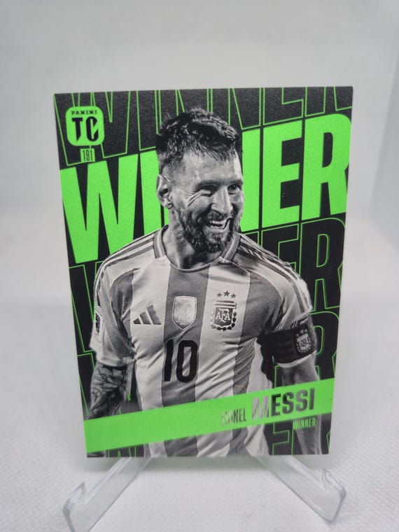 メッシ　カード リオネル・メッシ「Winner」パニーニ トップクラス FIFA 24/25