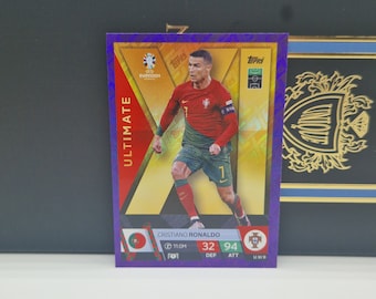 クリスティアーノ・ロナウド「XI アルティメット」パープル、Topps