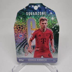 Joshua Kimmich "Squadzone", nouveau match Topps Attax 2024/2025. Carte de football. Carte à collectionner. Expédition combinée. Lisez les informations.