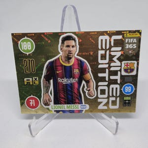 Lionel Messi "Limited Edition" Adrenalyn XL 2021. Soccer card. Trading card. Combined shipping. Leo Messi.